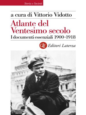 cover image of Atlante del Ventesimo secolo 1900-1918